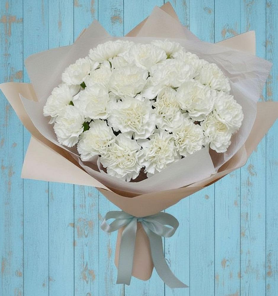 Букет цветов из: Гвоздики в Камешково