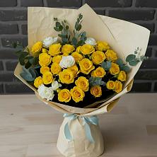 Букет цветов из:  Розы в Камешково