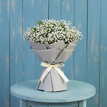 Букет цветов из:  Гипсофила в Камешково