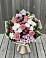 Букет цветов из: Альстромерии, Гвоздики, Розы и Хризантемы в Камешково