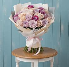 Букет цветов из:  Розы #REPLACE_PRED# Камешково