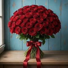 Букет Красные розы Блэк Меджик #REPLACE_PRED# Камешково