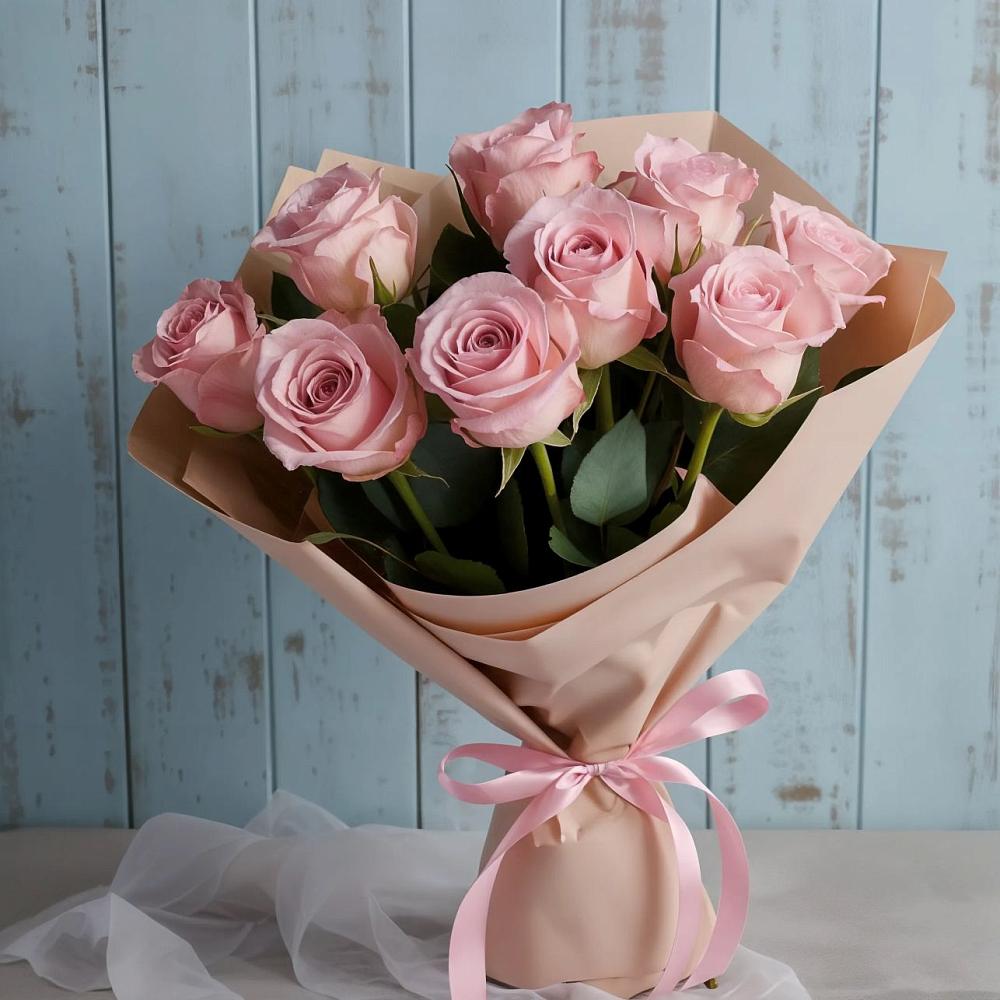 Букет цветов из: Розы в Камешково