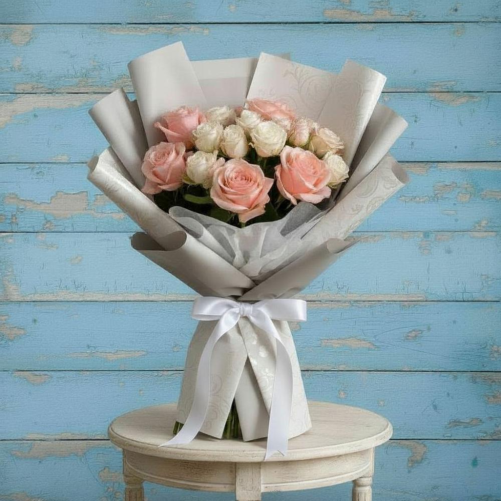 Букет цветов из: Розы в Камешково