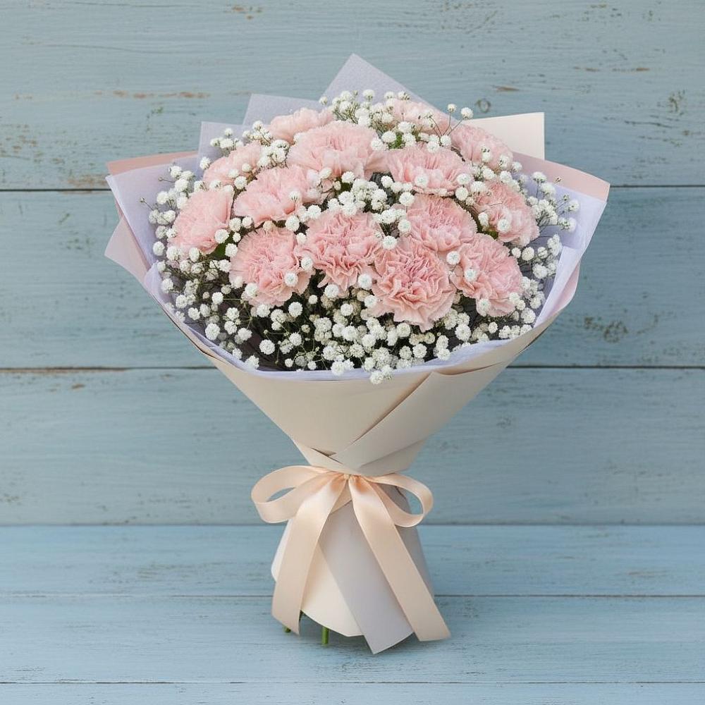 Букет цветов из: Гвоздики в Камешково