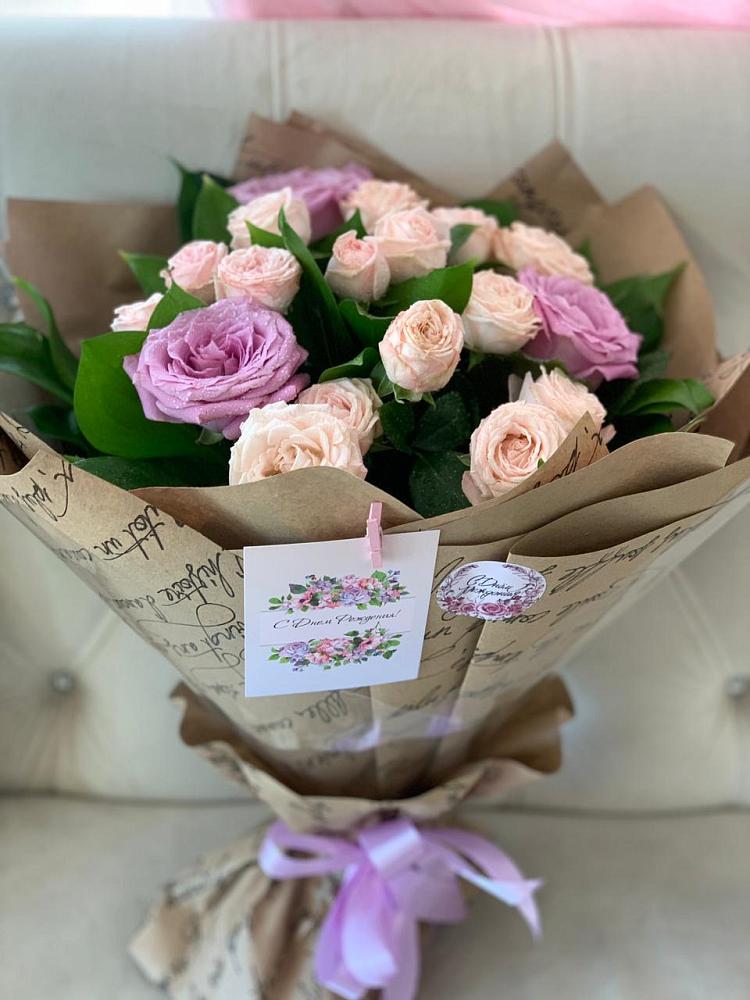 Букет цветов из: Розы в Камешково