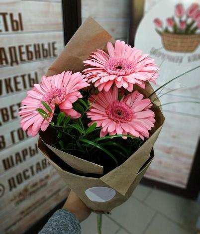 Букет цветов из: Герберы в Камешково