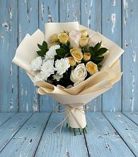 Букет цветов из:  Розы и Хризантемы в Камешково