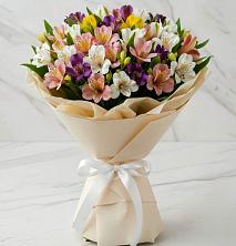 Букет цветов из:  Альстромерии в Камешково