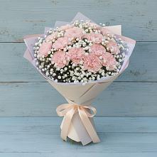 Букет цветов из:  Гвоздики в Камешково