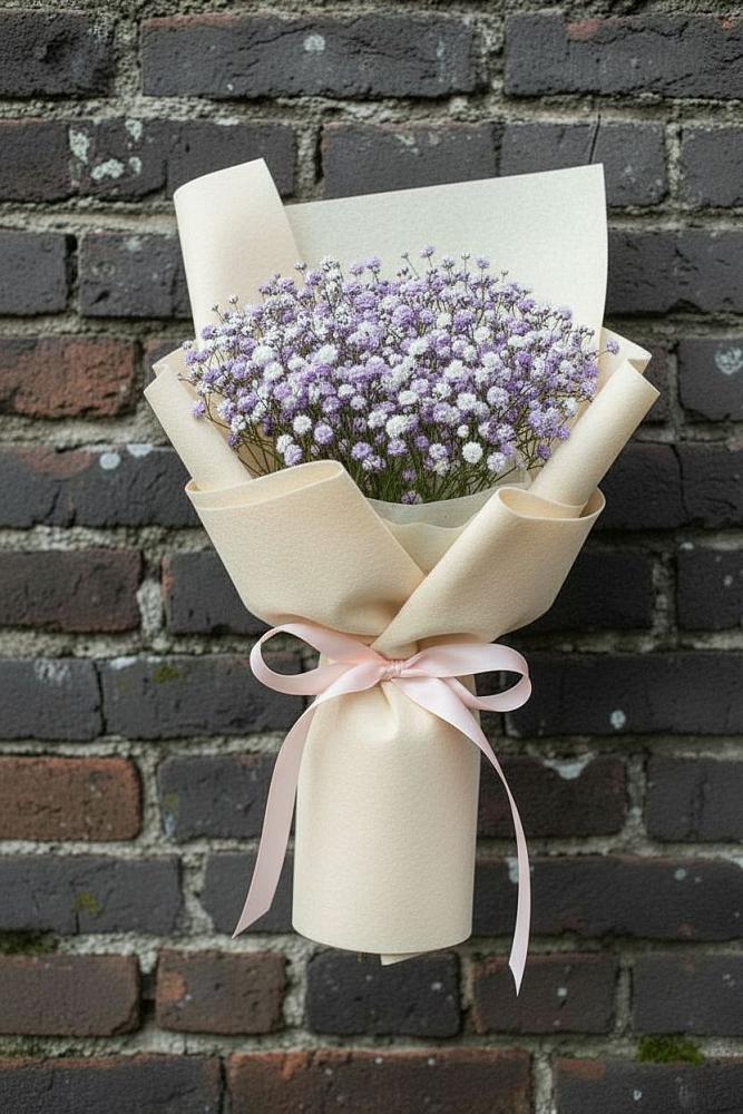 Букет цветов из: Гипсофила в Камешково