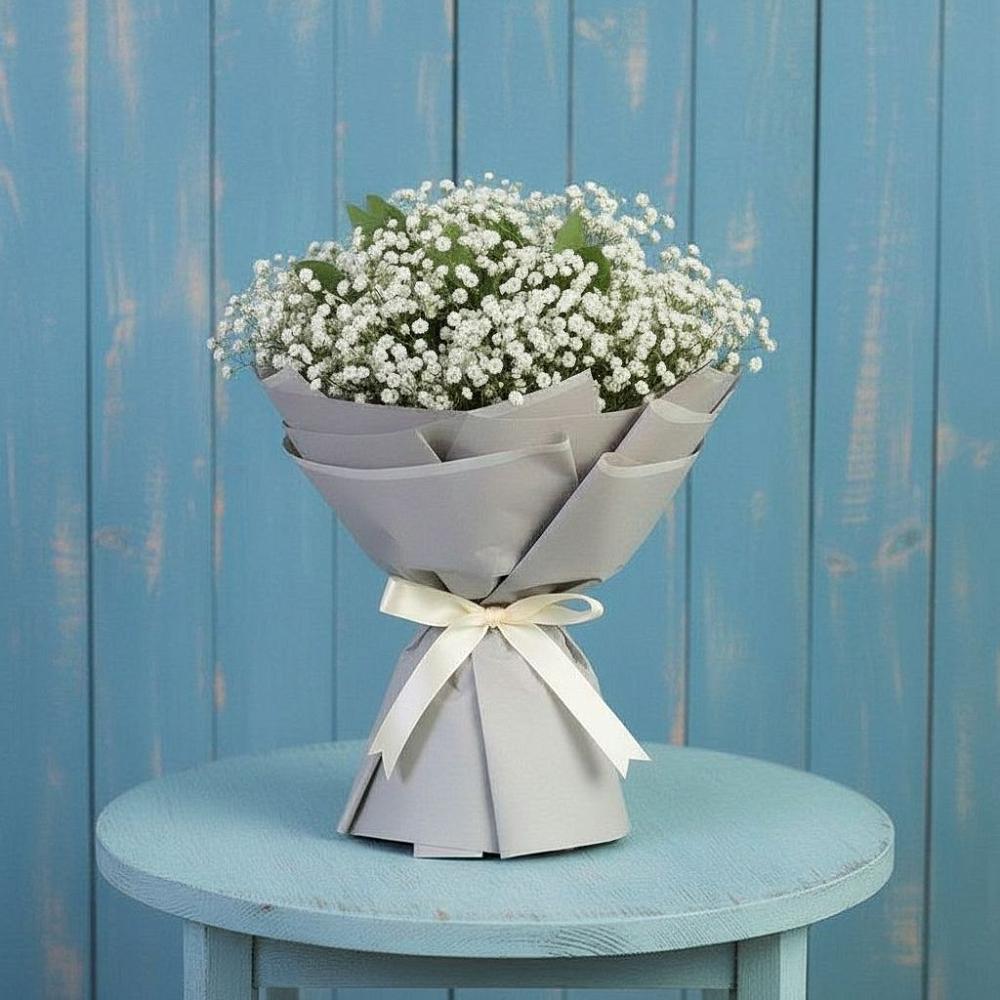 Букет цветов из: Гипсофила в Камешково