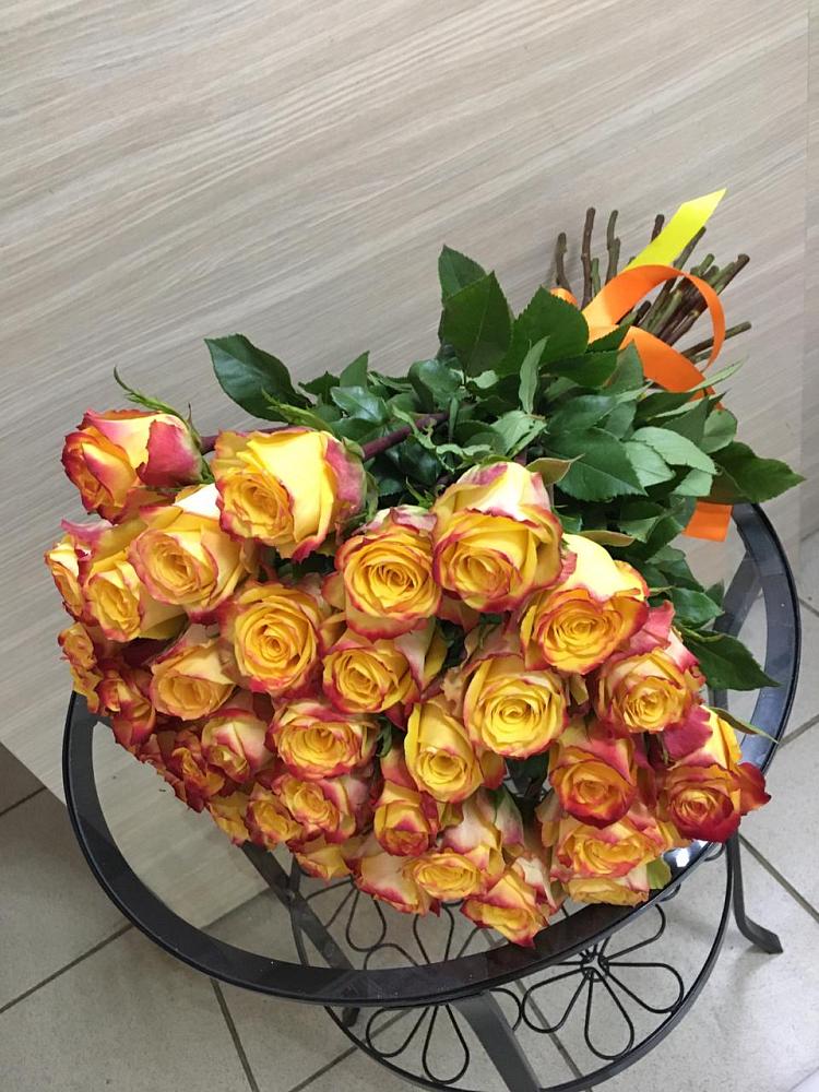 Букет Желтые розы в Камешково