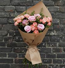 Букет цветов из:  Розы в Камешково