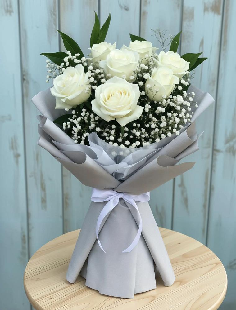 Букет цветов из: Розы в Камешково