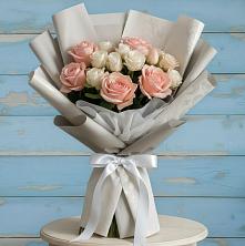 Букет цветов из:  Розы в Камешково