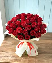 Букет 29 Красных роз #REPLACE_PRED# Камешково