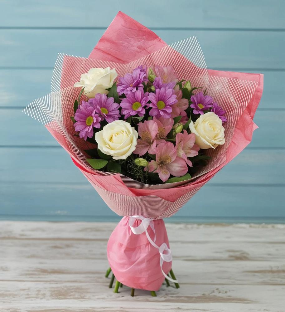 Букет цветов из: Герберы в Камешково