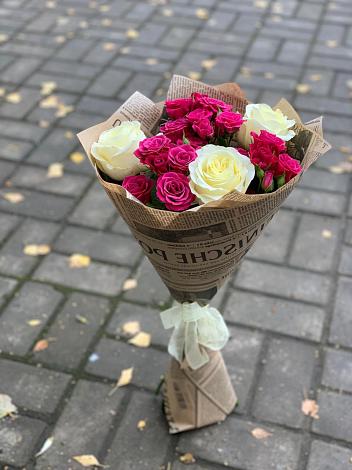 Букет цветов из: Розы в Камешково