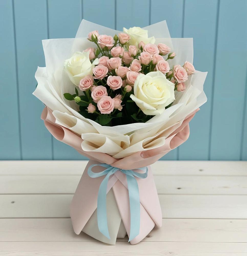 Букет цветов из: Розы в Камешково