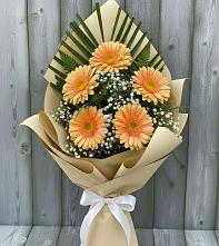 Букет цветов из:  Герберы в Камешково