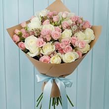 Букет цветов из:  Розы в Камешково