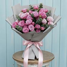 Букет цветов из:  Розы в Камешково